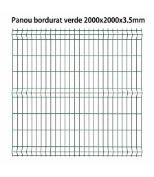 Panou bordurat verde 2000 x 2000 x 3.5 mm